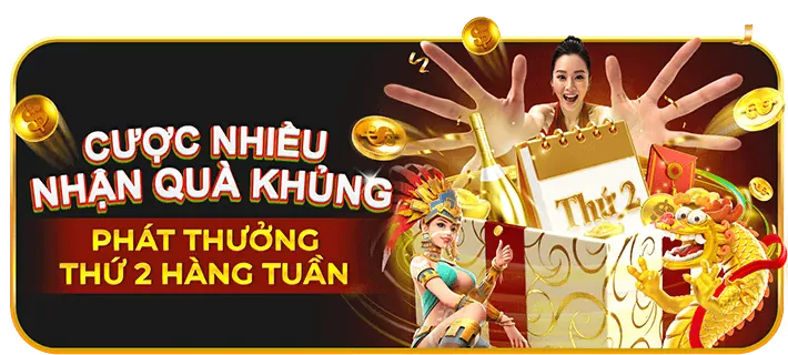 Thưởng nạp lại hàng ngày cho bắn cá